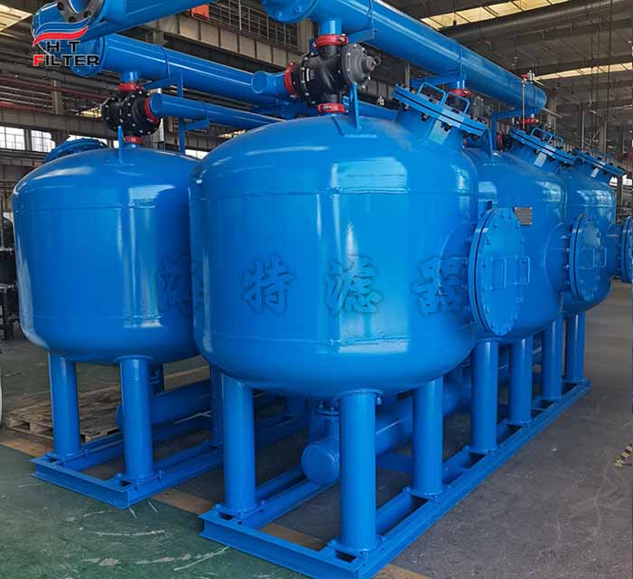 原水處理系統淺層砂過濾器